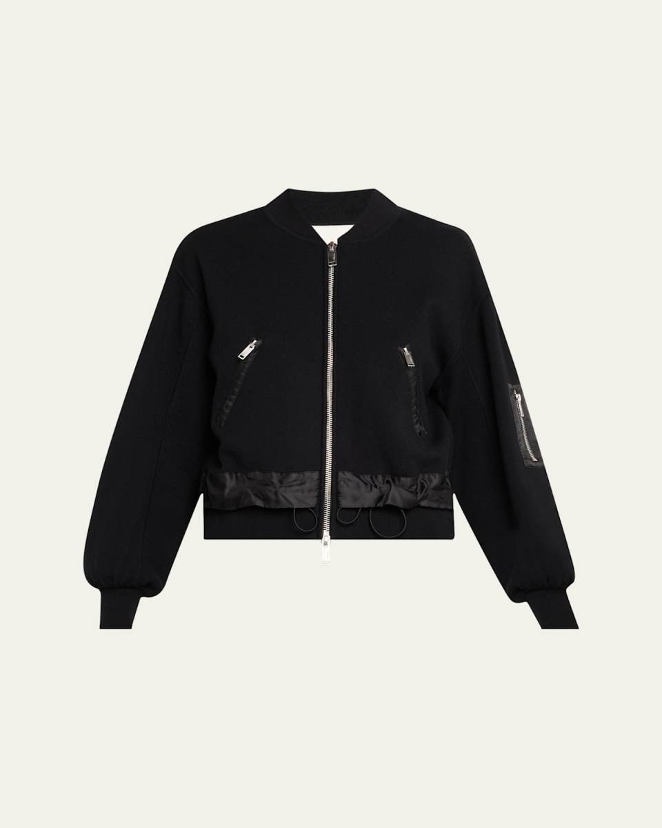 Double-Layer Bomber Jacket